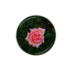 Pink Angular Rose Hat Clip Ball Marker (4 Pack) by okhismakingart