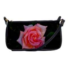 Pink Angular Rose Shoulder Clutch Bag by okhismakingart