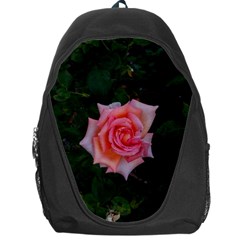 Pink Angular Rose Backpack Bag by okhismakingart