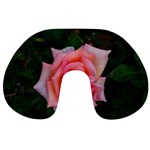 Pink Angular Rose Travel Neck Pillows Front