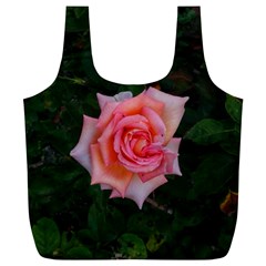 Pink Angular Rose Full Print Recycle Bag (xl) by okhismakingart