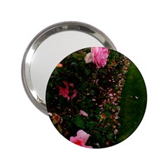 Pink Rose Field (sideways) 2 25  Handbag Mirrors by okhismakingart