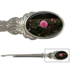 Pink Rose Field Ii Letter Opener by okhismakingart