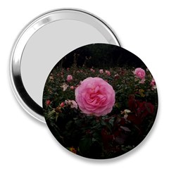 Pink Rose Field Ii 3  Handbag Mirrors by okhismakingart