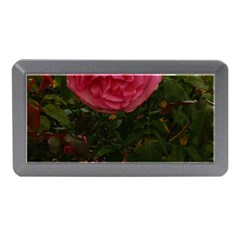 Round Pink Rose Memory Card Reader (mini) by okhismakingart