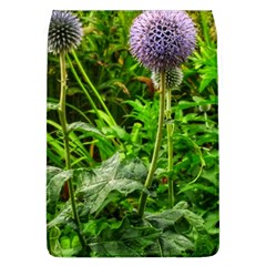 Purple Spherical Flower Removable Flap Cover (l) by okhismakingart