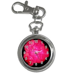 Single Geranium Blossom Key Chain Watches by okhismakingart