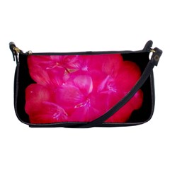 Single Geranium Blossom Shoulder Clutch Bag by okhismakingart