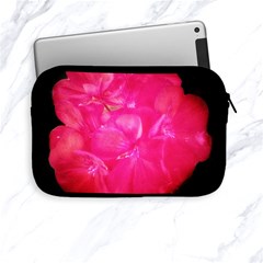 Single Geranium Blossom Apple Ipad Mini Zipper Cases by okhismakingart