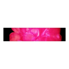 Single Geranium Blossom Velvet Scrunchie by okhismakingart