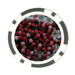 Floral Stars Poker Chip Card Guard