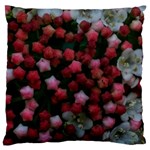 Floral Stars Large Cushion Case (One Side) Front