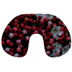 Floral Stars Travel Neck Pillows Front