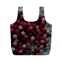 Floral Stars Full Print Recycle Bag (M)