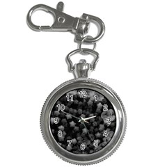 Floral Stars -black And White Key Chain Watches by okhismakingart