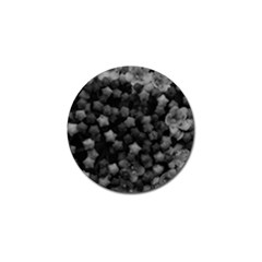 Floral Stars -black And White Golf Ball Marker (10 Pack) by okhismakingart