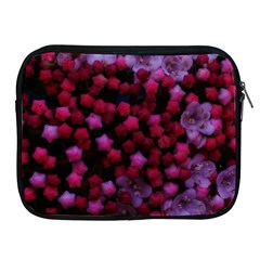 Floral Stars -purple Apple Ipad 2/3/4 Zipper Cases by okhismakingart