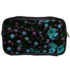 Floral Stars -blue Toiletries Bag (two Sides) by okhismakingart