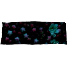 Floral Stars -blue Body Pillow Case (dakimakura) by okhismakingart