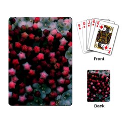 Floral Stars -bright Playing Cards Single Design by okhismakingart