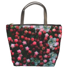 Floral Stars -bright Bucket Bag by okhismakingart