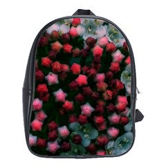 Floral Stars -bright School Bag (large) by okhismakingart