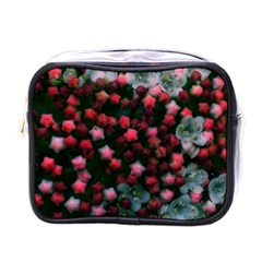 Floral Stars -bright Mini Toiletries Bag (one Side)