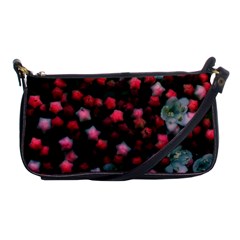 Floral Stars -bright Shoulder Clutch Bag by okhismakingart