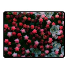 Floral Stars -bright Fleece Blanket (small) by okhismakingart