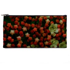 Floral Stars -yellow Pencil Cases by okhismakingart