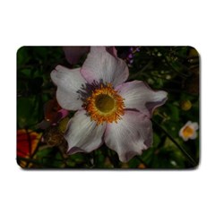 Light Purple Blossoms Small Doormat  by okhismakingart