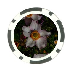 Light Purple Blossoms Poker Chip Card Guard by okhismakingart