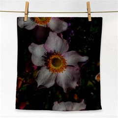 Light Purple Blossoms Face Towel by okhismakingart