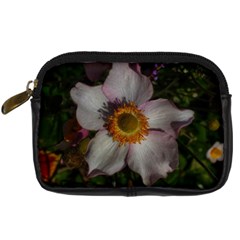 Light Purple Blossoms Digital Camera Leather Case by okhismakingart