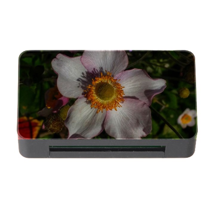 Light Purple Blossoms Memory Card Reader with CF