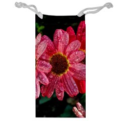 Three Dripping Flowers Jewelry Bag