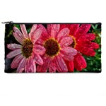 Three Dripping Flowers Pencil Cases Front