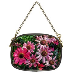 Pink Asters Chain Purse (one Side) by okhismakingart