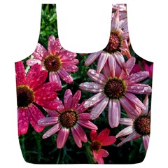 Pink Asters Full Print Recycle Bag (xl) by okhismakingart