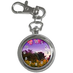 Purple Afternoon Key Chain Watches by okhismakingart