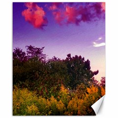 Purple Afternoon Canvas 16  X 20  by okhismakingart