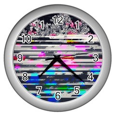 Static Wall Queen Anne s Lace Version Ii Wall Clock (silver) by okhismakingart