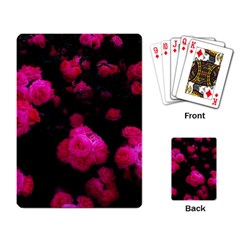 Bunches Of Roses Playing Cards Single Design by okhismakingart