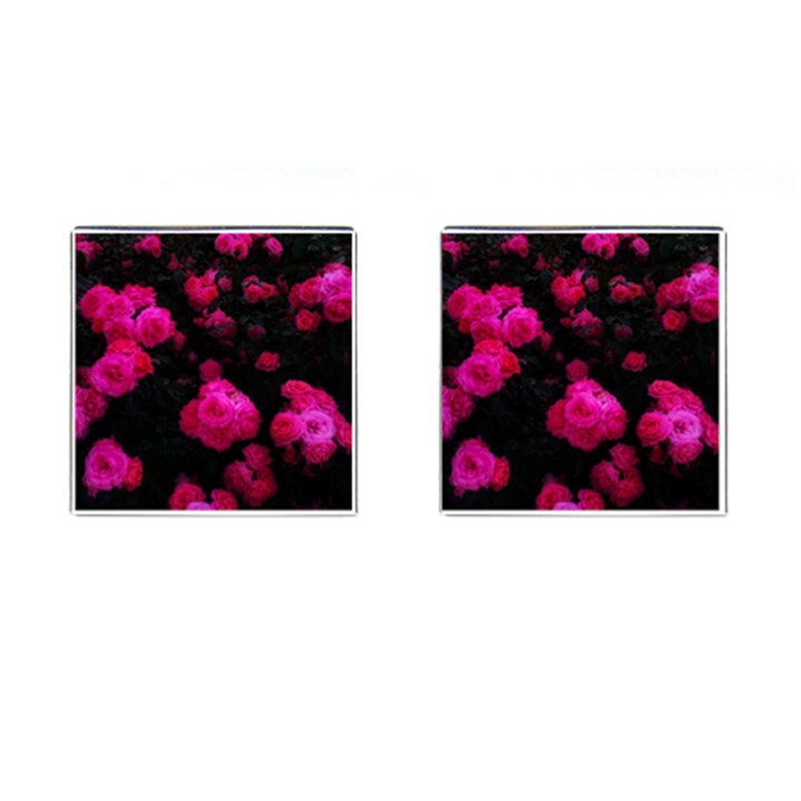 Bunches of Roses Cufflinks (Square)