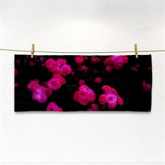 Bunches Of Roses Hand Towel by okhismakingart