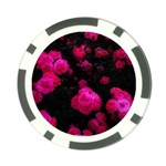 Bunches of Roses Poker Chip Card Guard (10 pack) Front