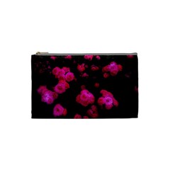 Bunches Of Roses Cosmetic Bag (small) by okhismakingart