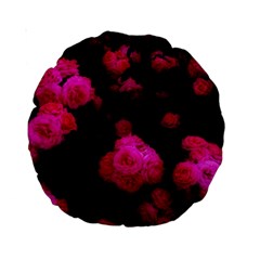 Bunches Of Roses Standard 15  Premium Round Cushions by okhismakingart