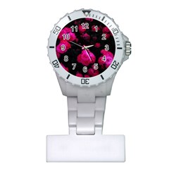 Bunches Of Roses Plastic Nurses Watch by okhismakingart