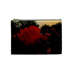 Rose Landscape Cosmetic Bag (medium) by okhismakingart